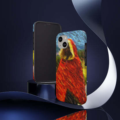 The Tattered Red Cloaked Stranger - The Alien Tough Phone Cases