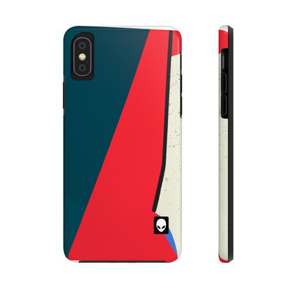 "Abstract Expressionism: Exploring Lines and Shapes" - The Alien Tough Phone Cases