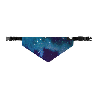 "Midnight Celestial Symphony" - The Alien Pet Bandana Collar