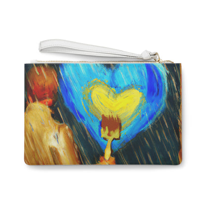 "Life-size Love in a Stormy Sky" - The Alien Clutch Bag