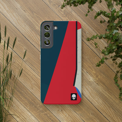 "Expresionismo abstracto: exploración de líneas y formas" - The Alien Eco-friendly Cases