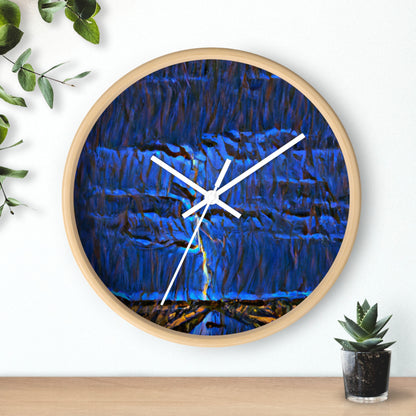 "Divisiones eléctricas en los cielos" - El reloj de pared alienígena