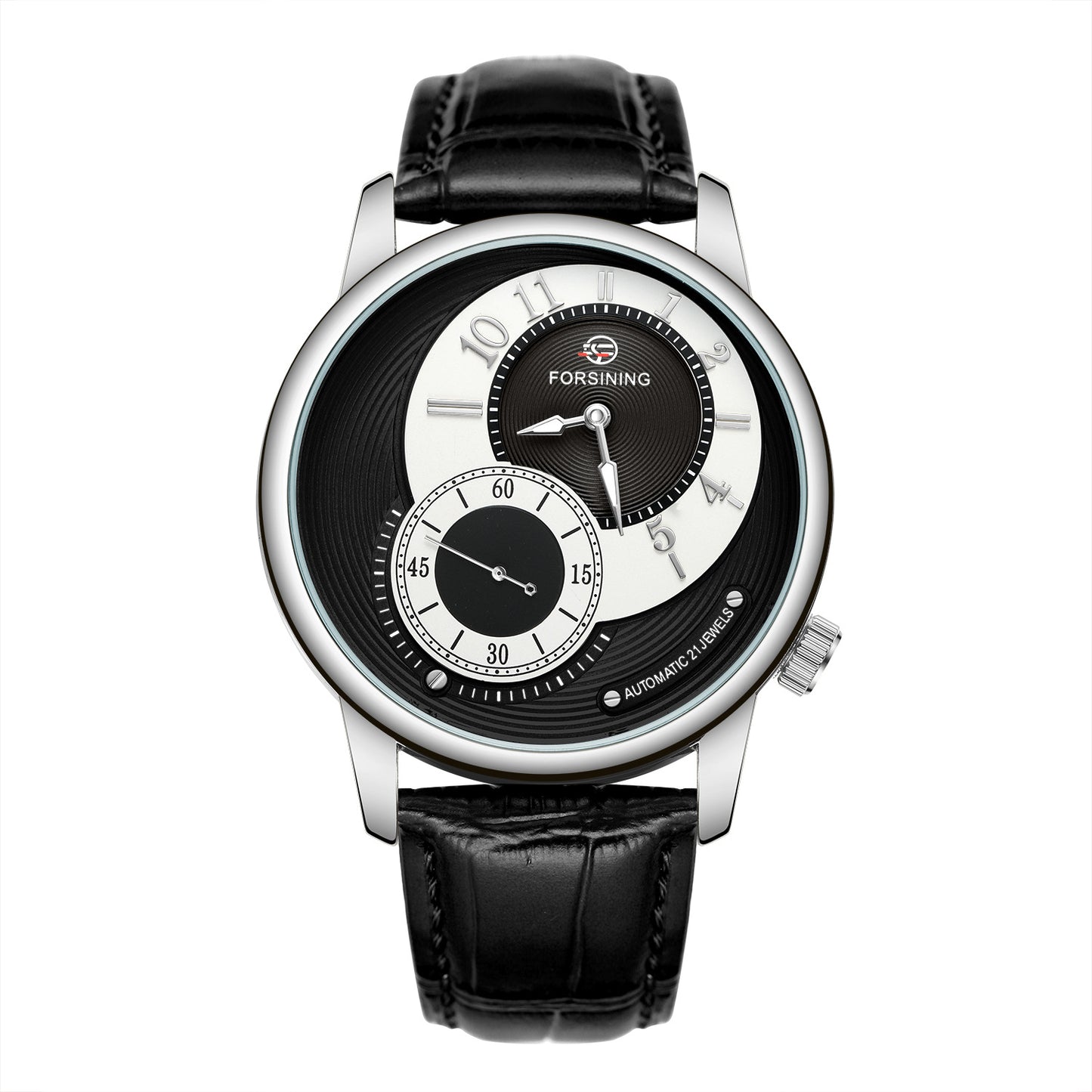 Reloj mecánico automático informal de moda para hombre