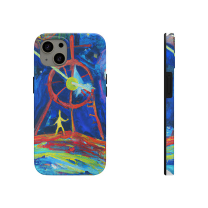 "Un paso a través de los tiempos" - The Alien Tough Phone Cases