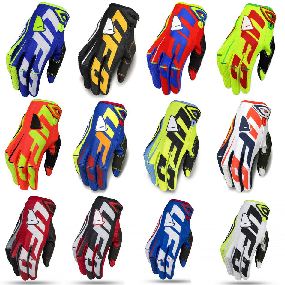 Motorrad Radfahren Bike Off-Road Handschuhe Lange Finger Atmungsaktive Handschuhe