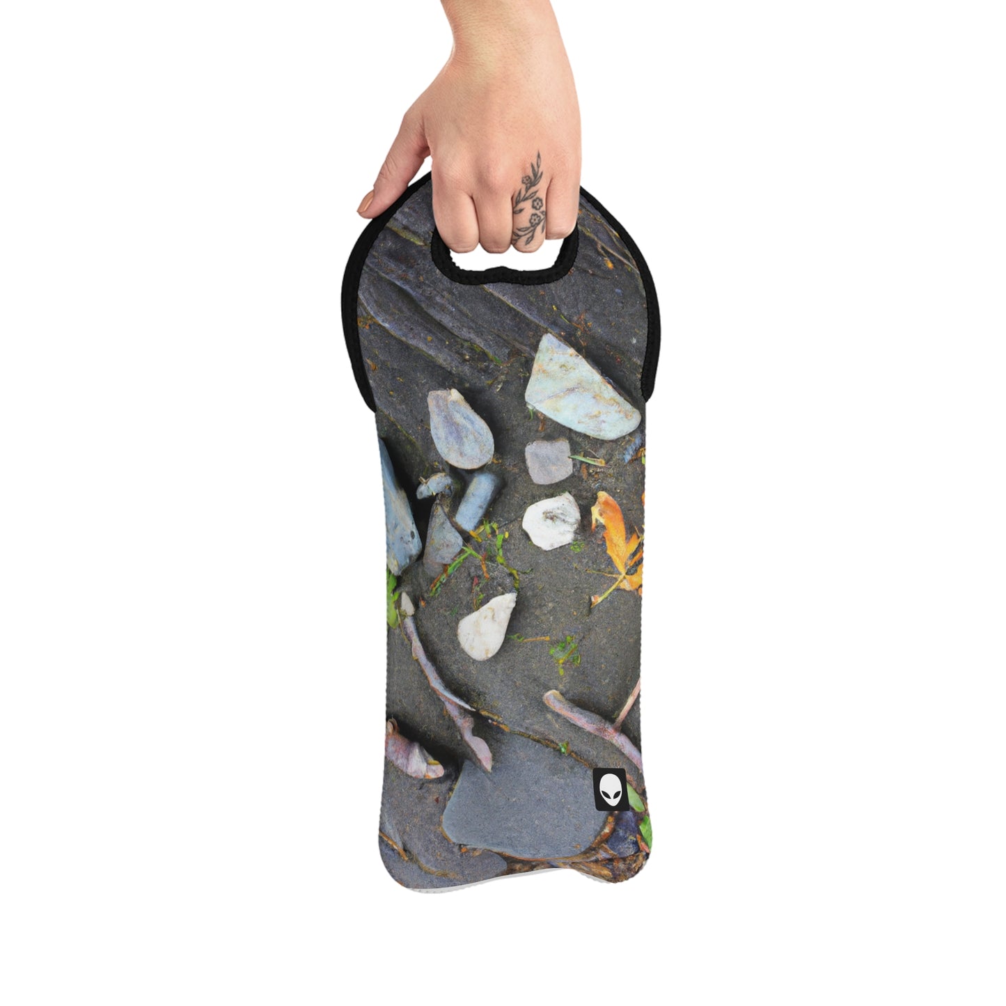 "Elements of Nature: Crafting a Creative Landscape" - The Alien Wine Tote Bag