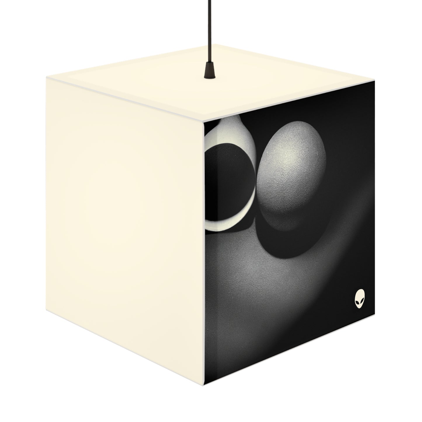 "Illuminating Inclusivity: A Visual Narrative of Unity" - The Alien Light Cube Lamp