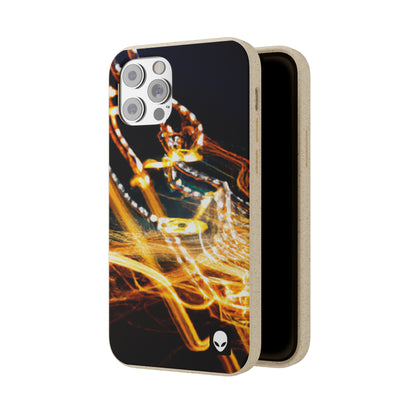 "Chaotic Disruption: An Abstract Exploration" - The Alien Eco-friendly Cases