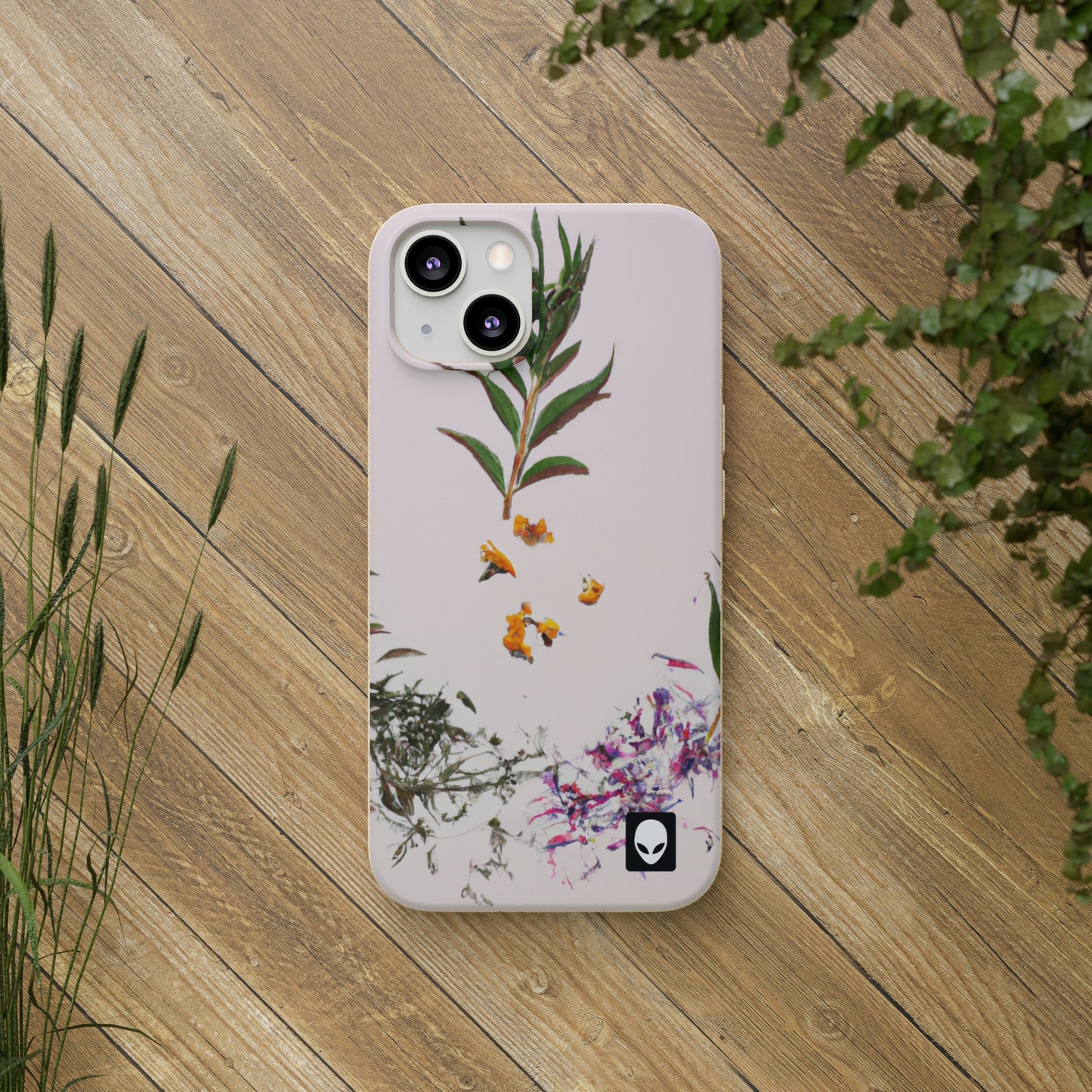 "Exploring Nature's Palette: An Experiment in Abstract Art" - The Alien Eco-friendly Cases