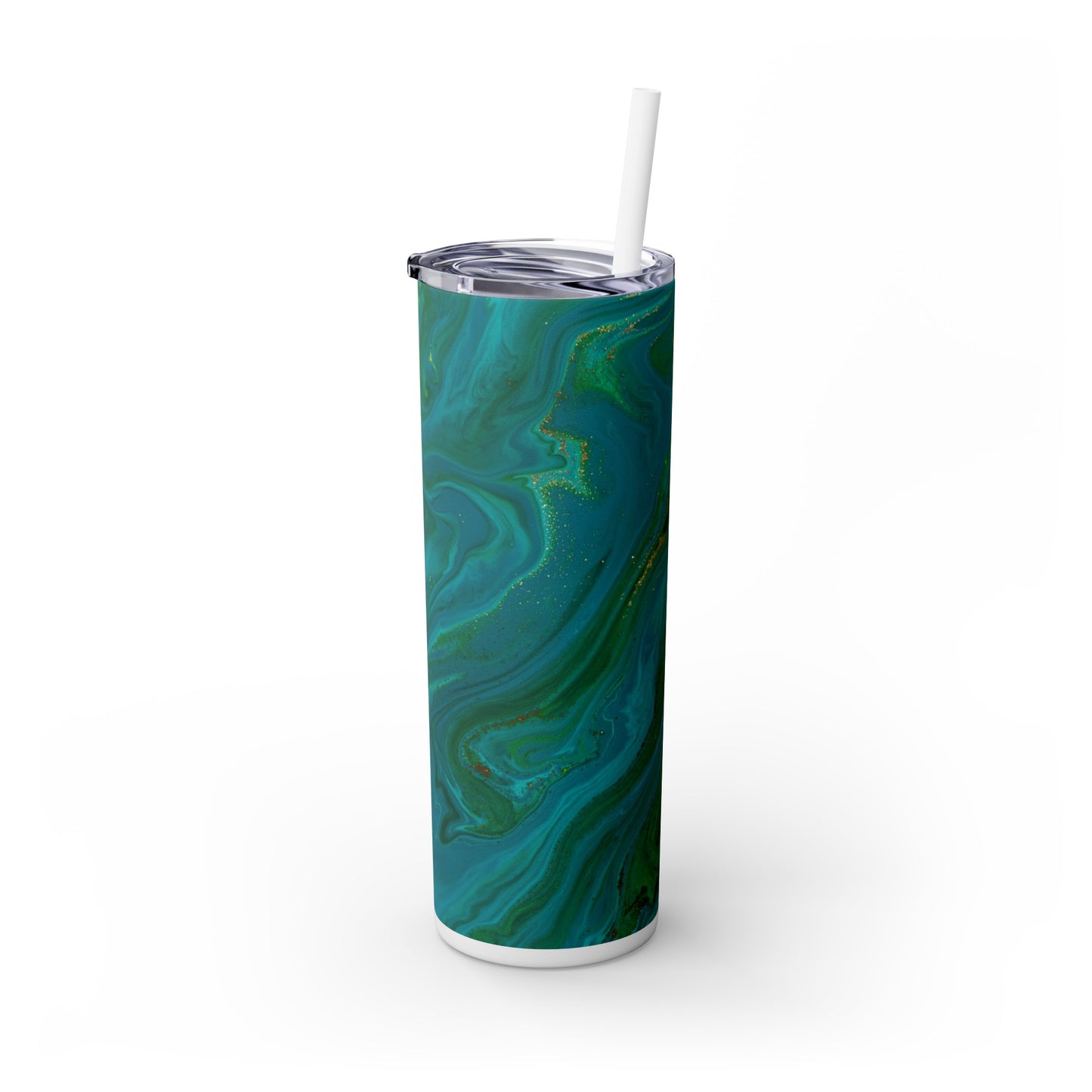 Inspire & Innovate - The Alien Maars® Skinny Tumbler with Straw 20oz