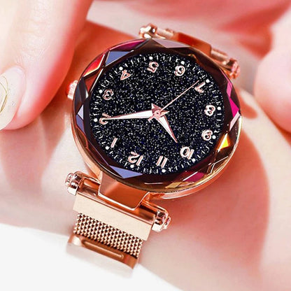 Quartz Lazy Watch Magnet Suction Iron Student Watch