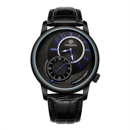 Reloj mecánico automático informal de moda para hombre