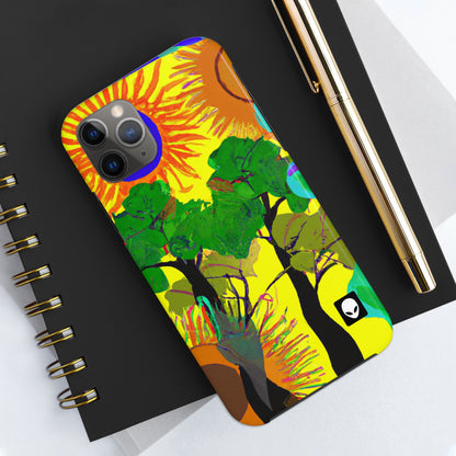 "Colisión de la belleza de la naturaleza": The Alien Tough Phone Cases