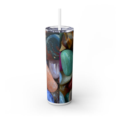 Imagination Unleashed - The Alien Maars® Skinny Tumbler with Straw 20oz