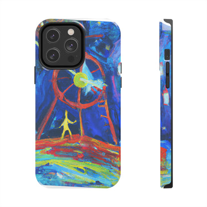 "Un paso a través de los tiempos" - The Alien Tough Phone Cases