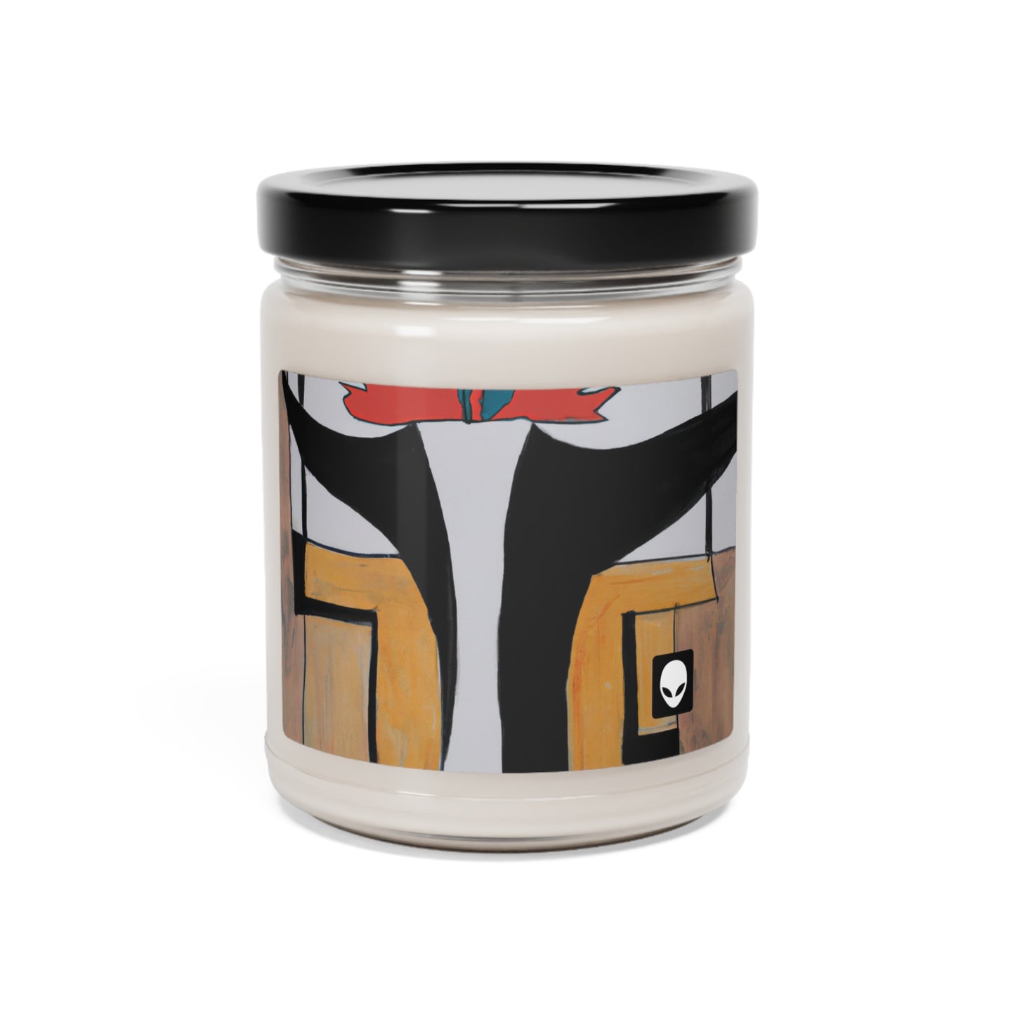 "Exploring Balance and Pattern in Abstract Art" - The Alien Eco-friendly Soy Candle