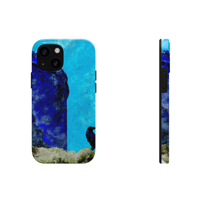 "La percha del cuervo en una torre menguante" - The Alien Tough Phone Cases