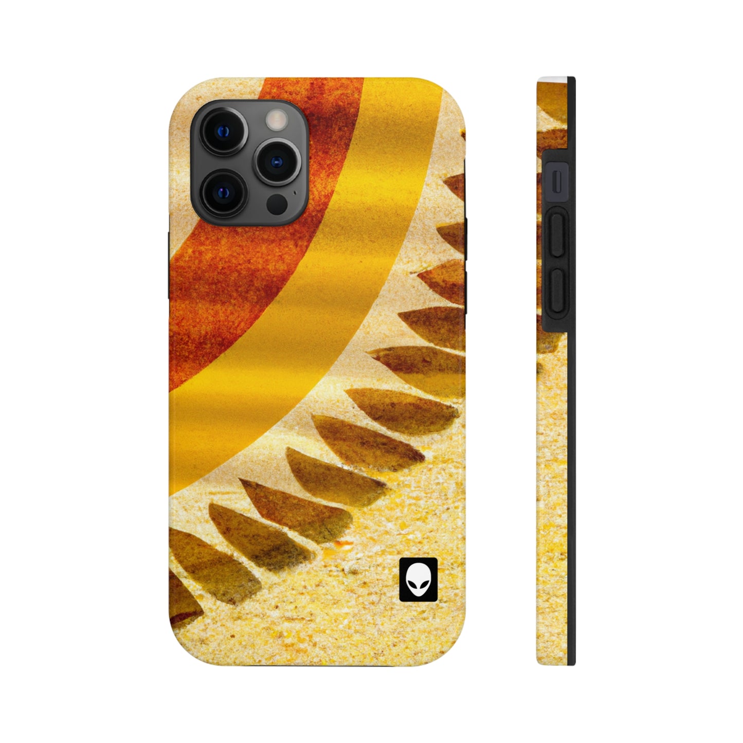 "A Natural Mosaic: Shapes and Colors from the Earth" - The Alien Tough Phone Cases