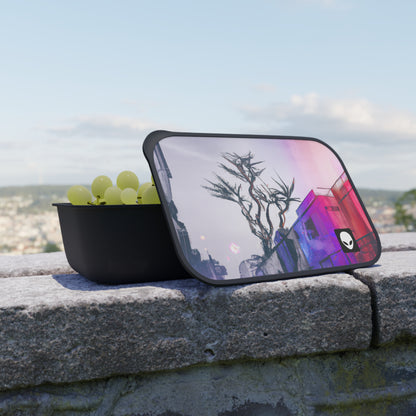 "Exploring Photographs in Color" - The Alien Eco-friendly PLA Bento Box with Band and Utensils