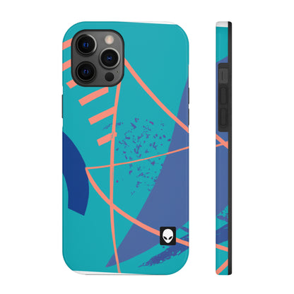 Geometrische Kunst: Eine Erforschung von Farbe und Form – The Alien Tough Phone Cases