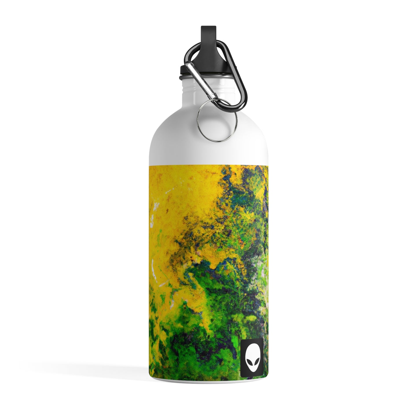 "Exploring Colorful Textures" - The Alien Stainless Steel Water Bottle