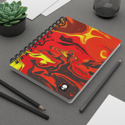 "Energía abstracta en movimiento" - The Alien Spiral Bound Journal