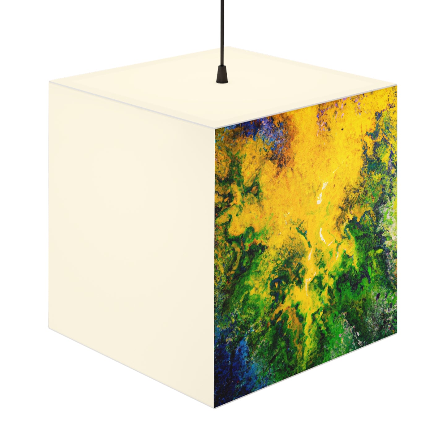 "Exploring Colorful Textures" - The Alien Light Cube Lamp