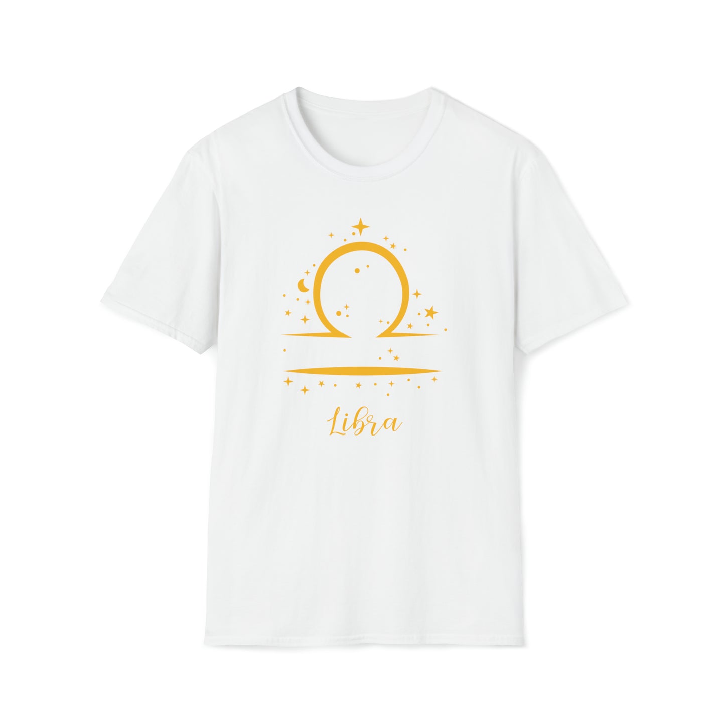 Libra Zodiac Sign  - The Alien Unisex Softstyle T-Shirt