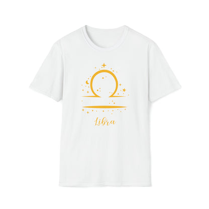 Signo del zodiaco Libra - La camiseta alienígena unisex Softstyle