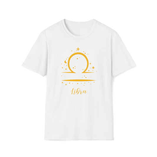 Signo del zodiaco Libra - La camiseta alienígena unisex Softstyle