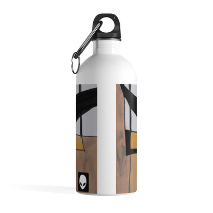 "Exploring Balance and Pattern in Abstract Art" - The Alien Stainless Steel Water Bottle