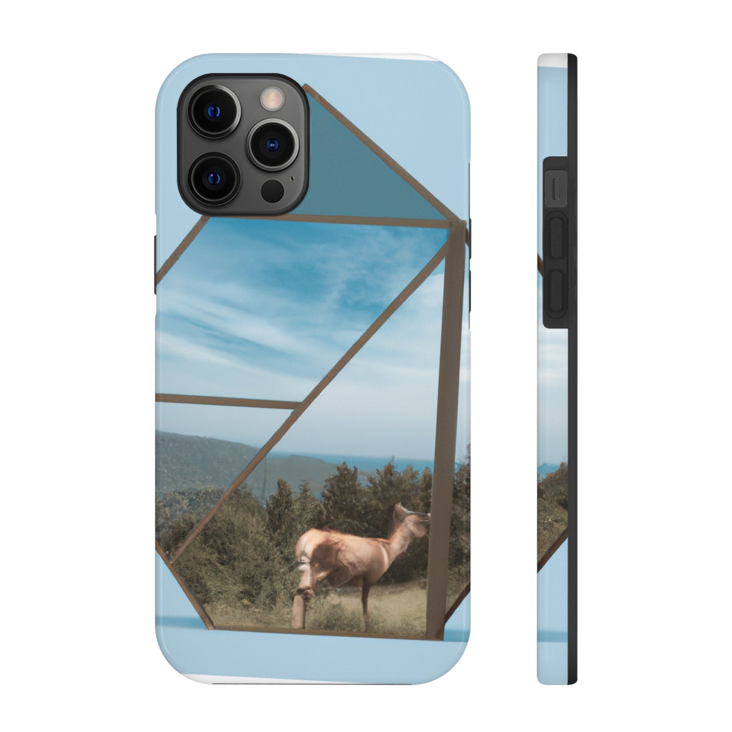 "Dreamscapes: An Everyday Art Collage" - The Alien Tough Phone Cases