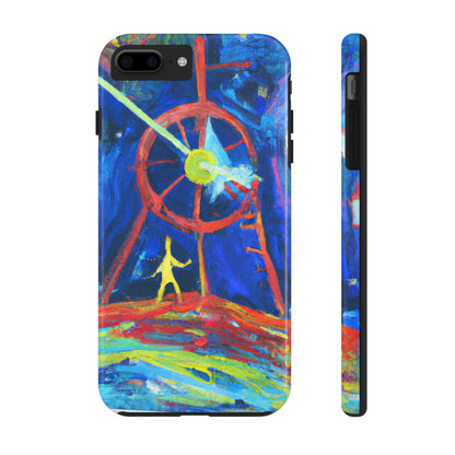 "Un paso a través de los tiempos" - The Alien Tough Phone Cases