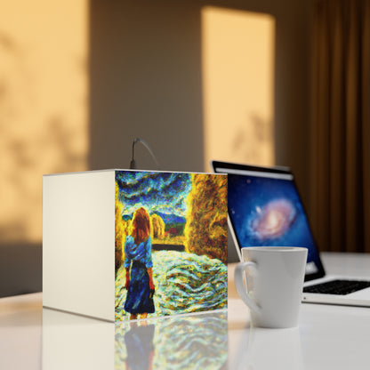 „Entlang der Flussufer des Leids“ – Die Alien Light Cube Lampe