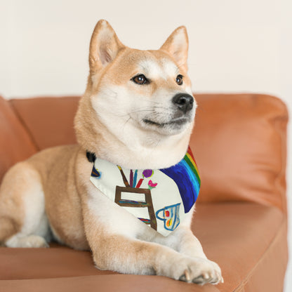 "A Fanciful Rainbow of Possibilities" - The Alien Pet Bandana Collar