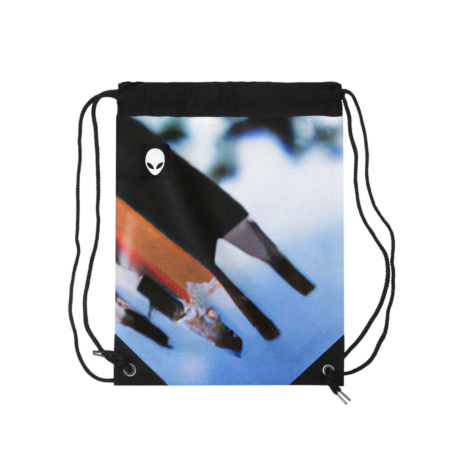 "Colors of Home: Exploring Place Through Art"- The Alien Drawstring Bag