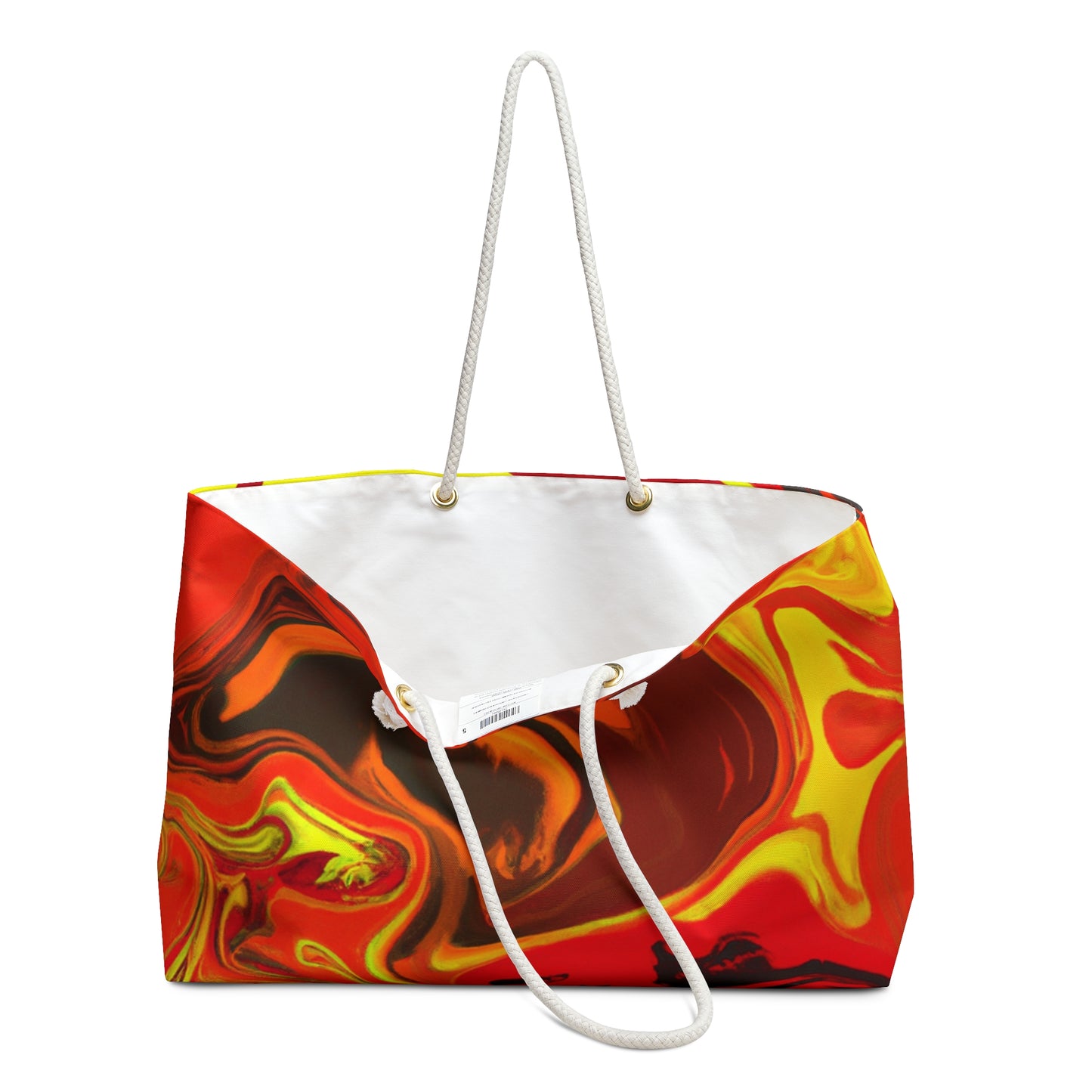 "Abstract Energy in Motion" - The Alien Weekender Bag