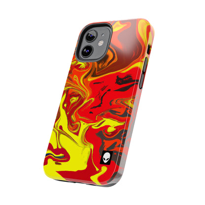 "Abstract Energy in Motion" - The Alien Tough Phone Cases