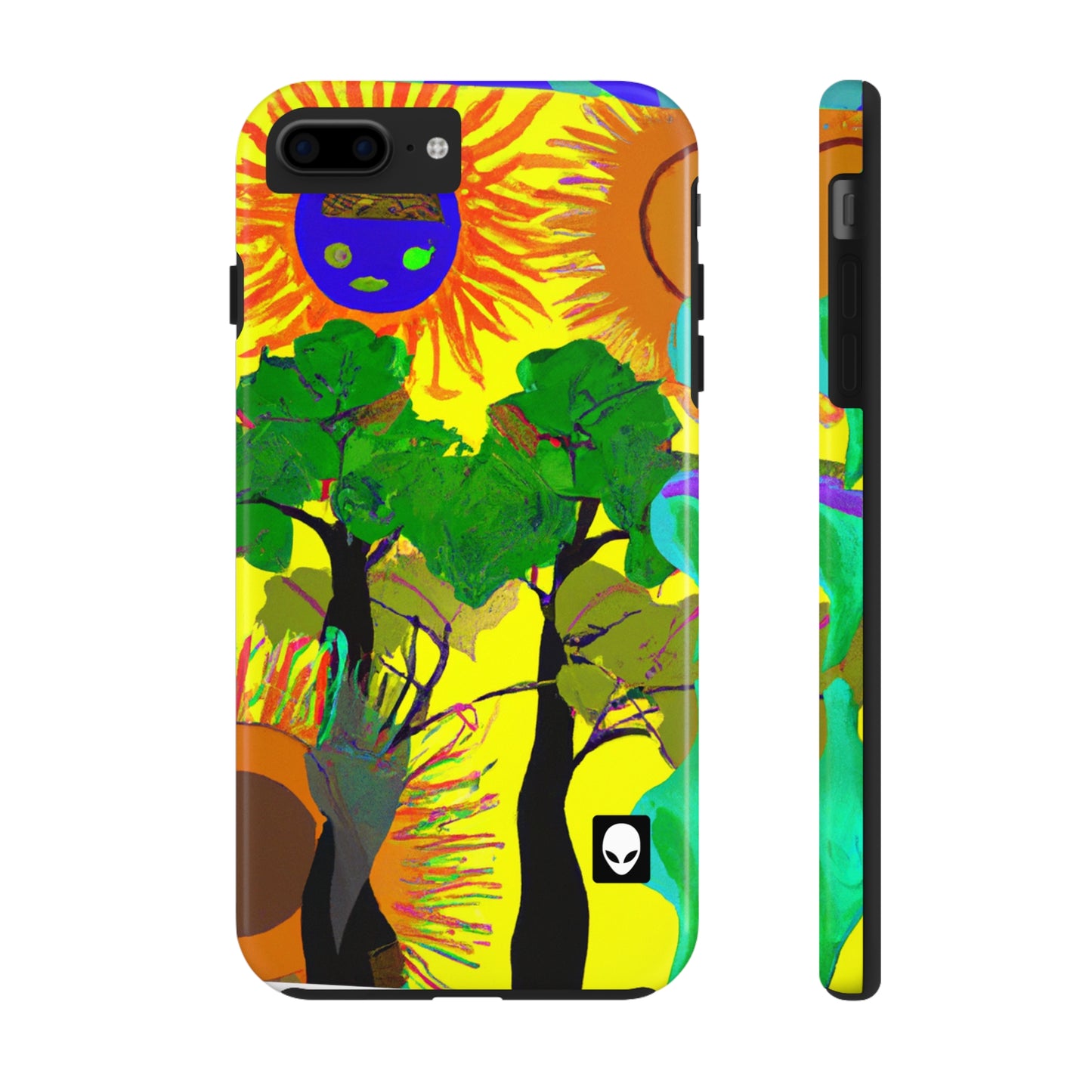 "Colisión de la belleza de la naturaleza": The Alien Tough Phone Cases