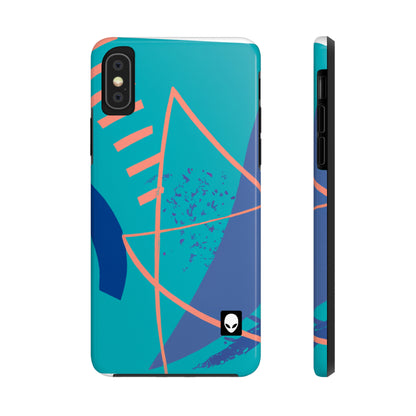 Geometrische Kunst: Eine Erforschung von Farbe und Form – The Alien Tough Phone Cases