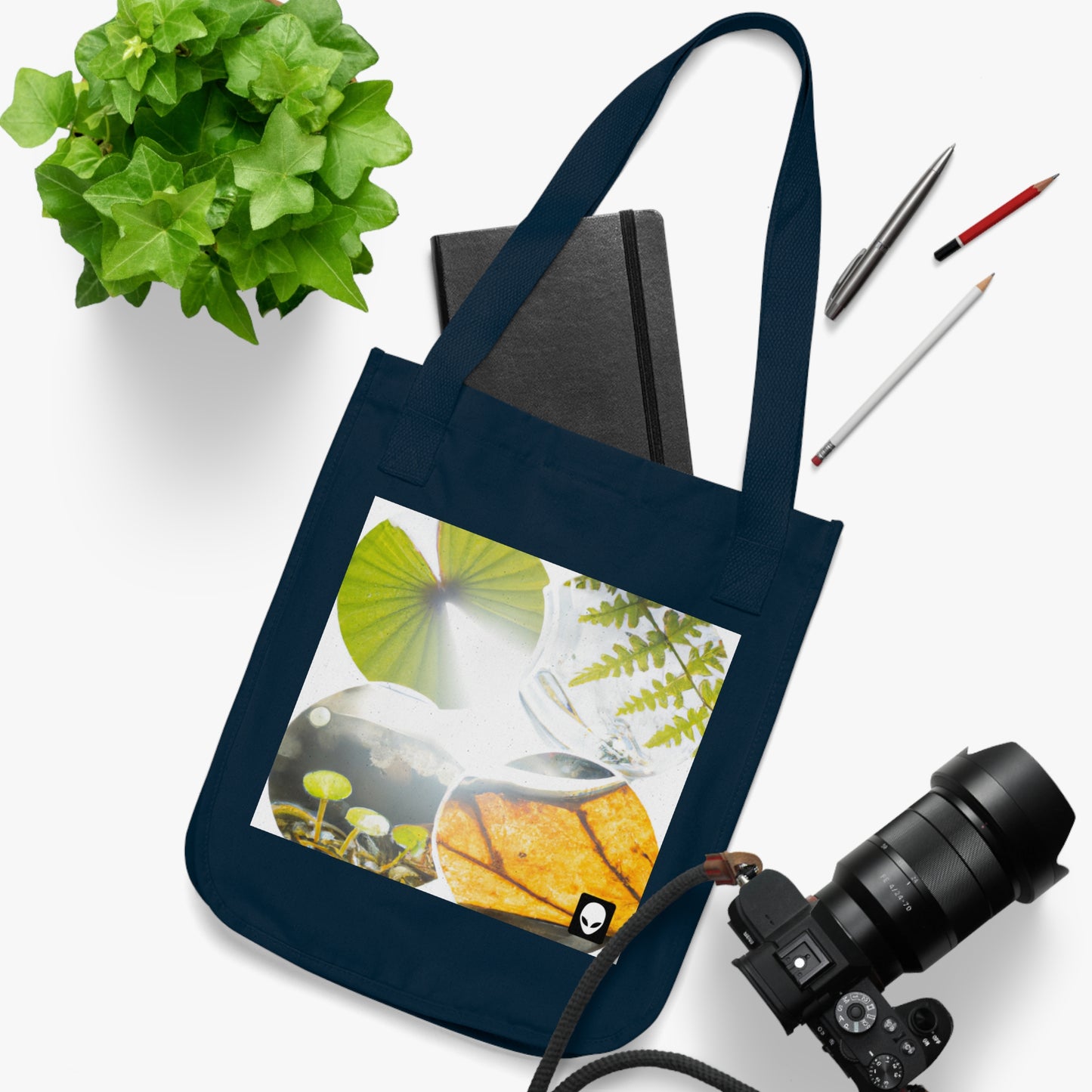 "Earth's Splendor: A Colorful Collage of Natural Wonders" - The Alien Eco-friendly Tote Bag