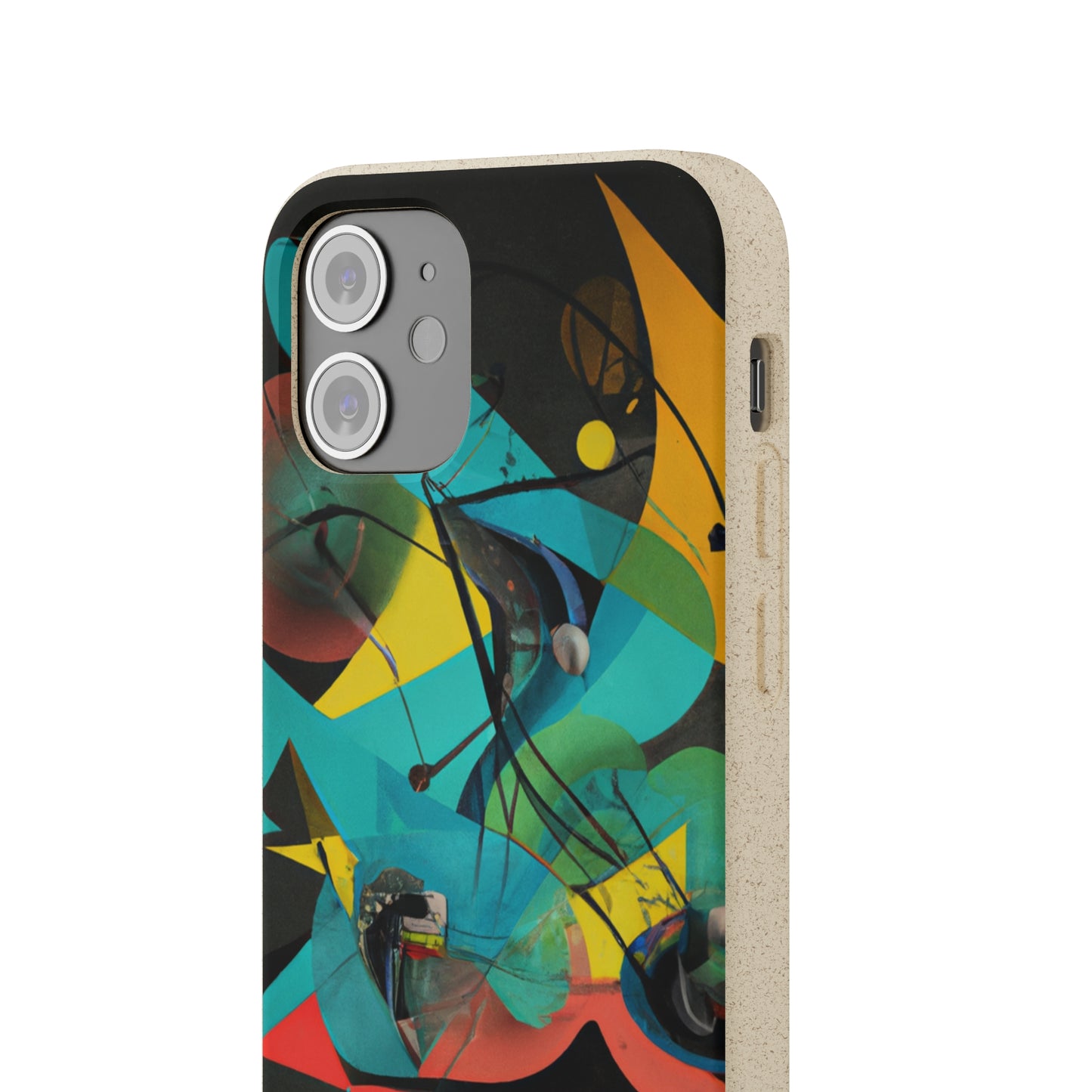 "Illusionary Perspective: A Colorful Dance of Light" - The Alien Eco-friendly Cases