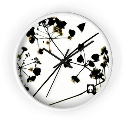 "A Light and Shadow Illumination" - The Alien Wall Clock