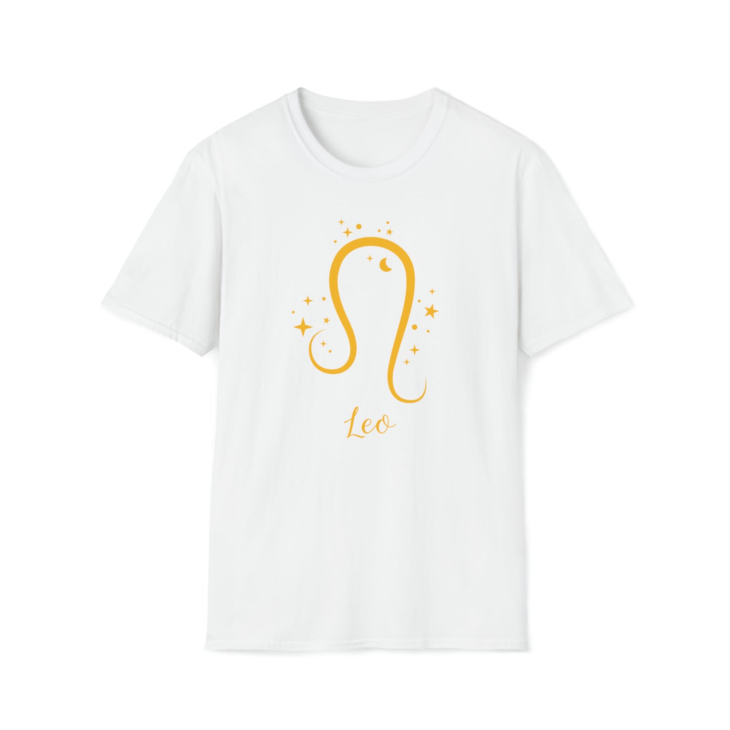 Leo Zodiac Sign  - The Alien Unisex Softstyle T-Shirt