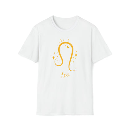 Signo del Zodíaco Leo - La camiseta alienígena unisex Softstyle