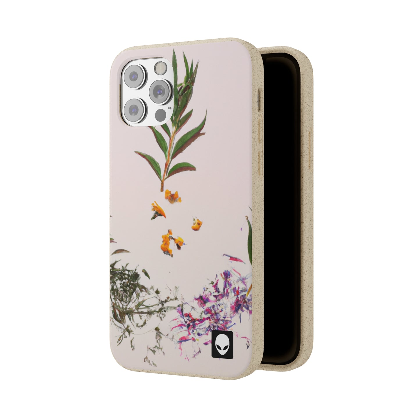 "Exploring Nature's Palette: An Experiment in Abstract Art" - The Alien Eco-friendly Cases