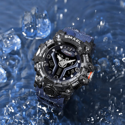 Men's Waterproof Luminous Outdoor Multifunctional Electronic Watch