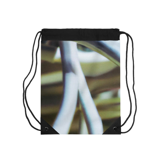 "Abstract Artistry: Constructing Emotion from Common Objects"- The Alien Drawstring Bag