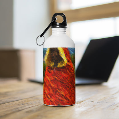 The Tattered Red Cloaked Stranger - The Alien Stainless Steel Water Bottle