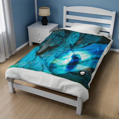 "Dreamscape: Exploring the Inner Realm" - The Alien Velveteen Plush Blanket